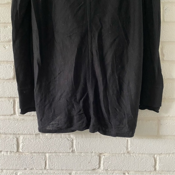 Lululemon Black Faux Wrap Long Sleeve Pullover Sweater Shirt Women’s Size Medium - Picture 7 of 7